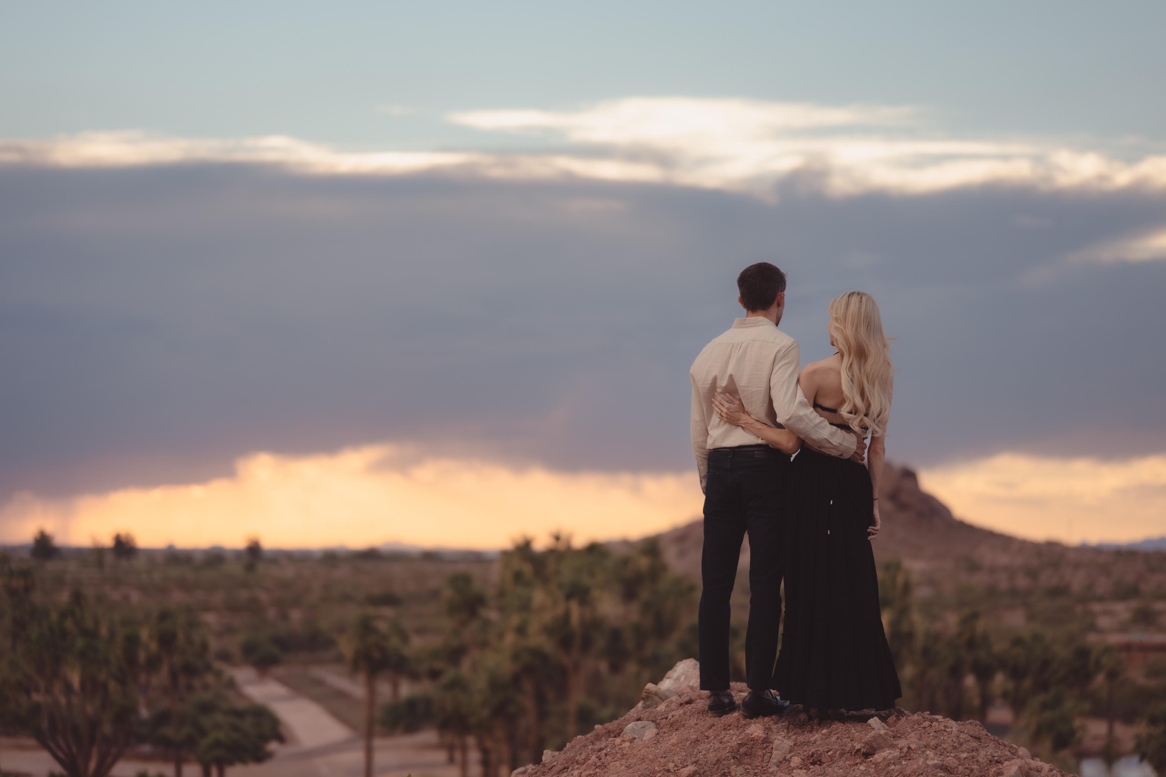 Papago Park Engagement Session | Cameron & Grayson | Phoenix, Arizona