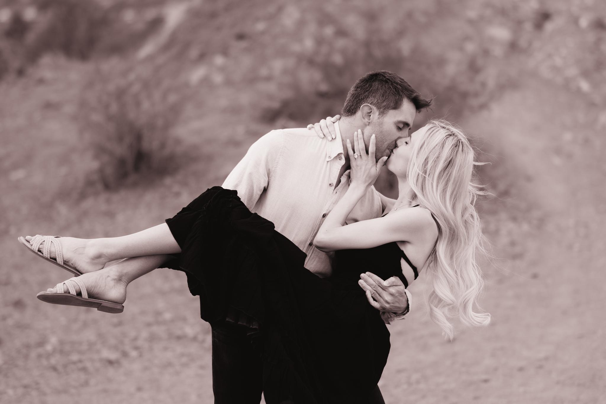 Papago Park Engagement Session | Cameron & Grayson | Phoenix, Arizona